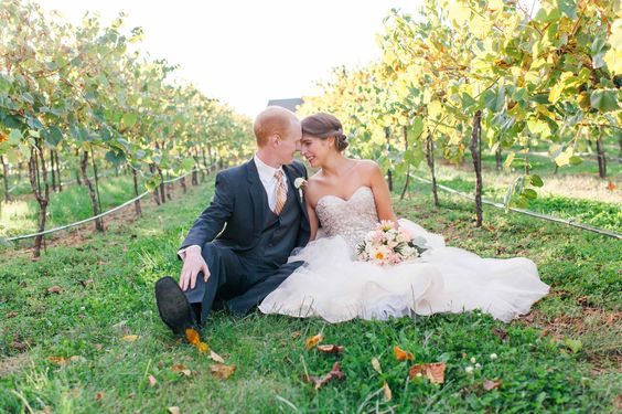 vinyard wedding