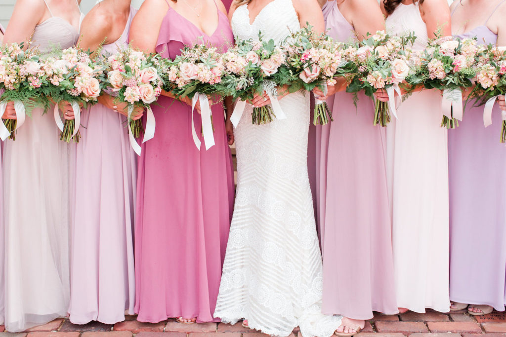 ombre bridesmaid dresses