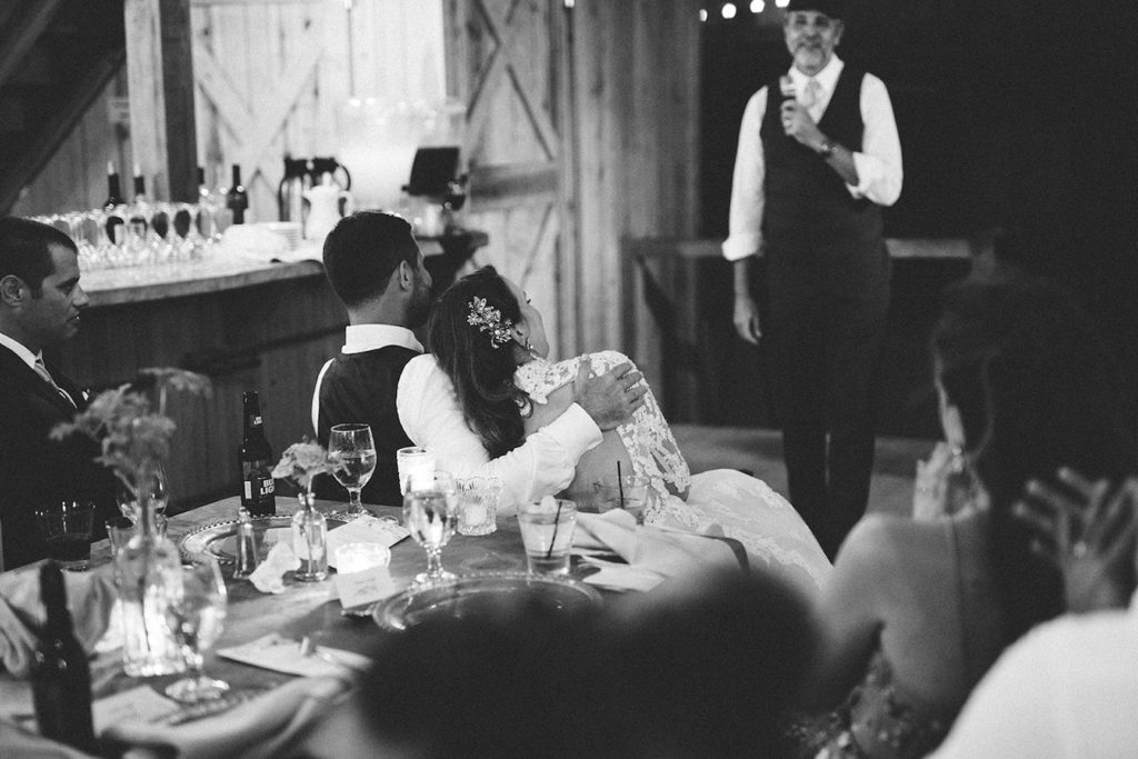 wedding barn speech