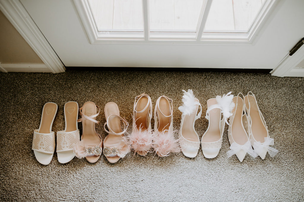 bridal wedding shoes