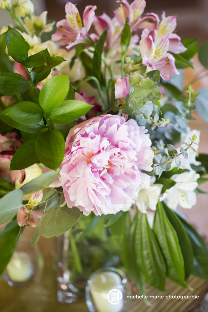 ranch wedding florals