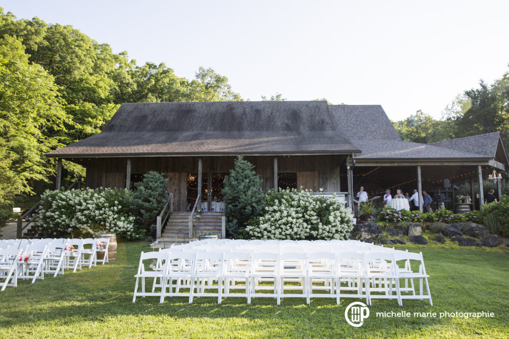 ranch wedding ceremony