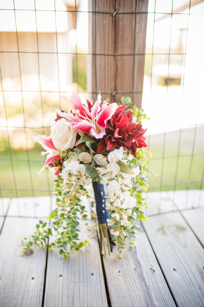 fake floral bouquet