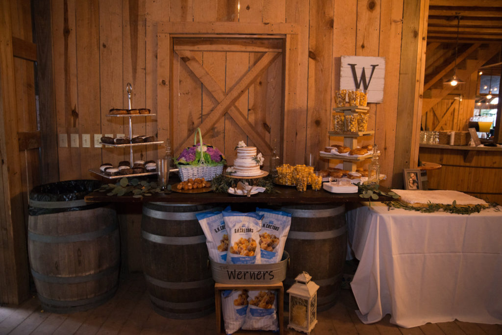 dessert table inspiration rustic romantic wedding