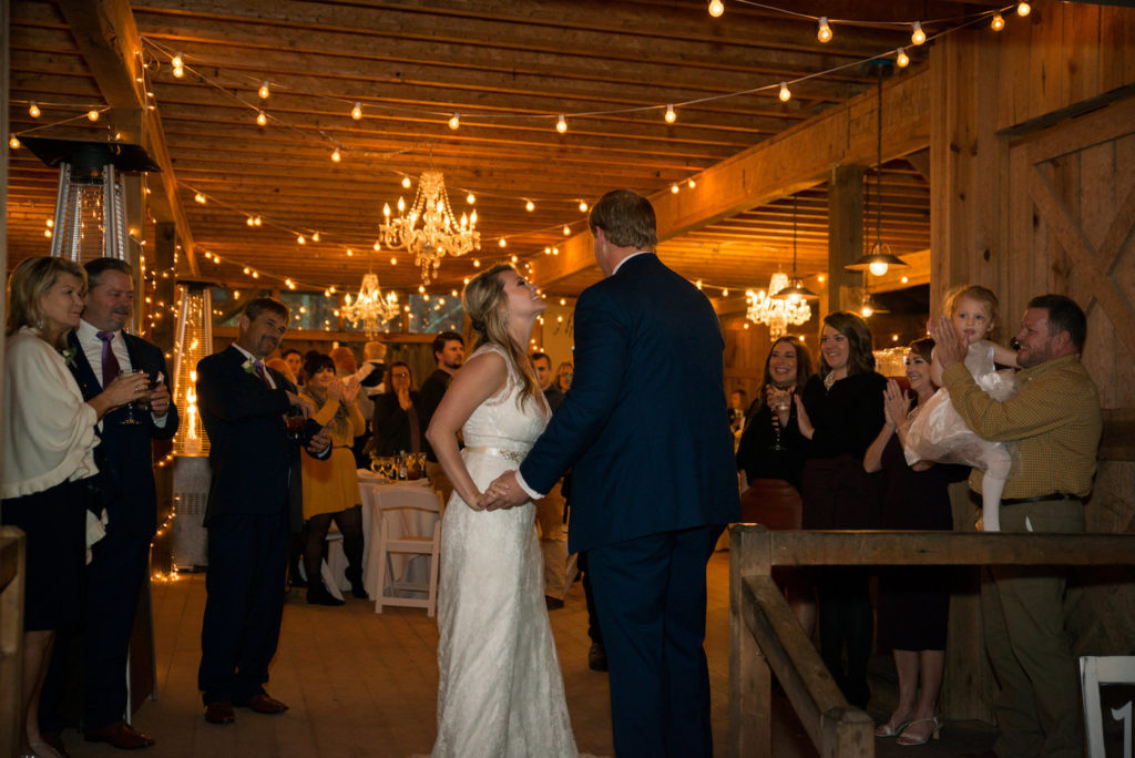 barn wedding reception