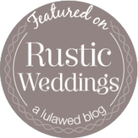 featured on rustic weddings